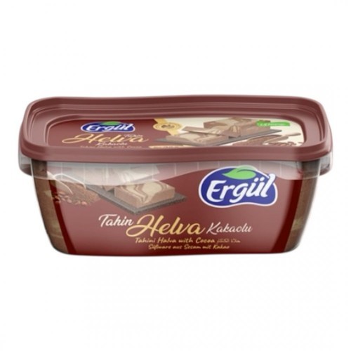 ERGÜL 300 GR COCOA TAHINI HALVA*12 PVC