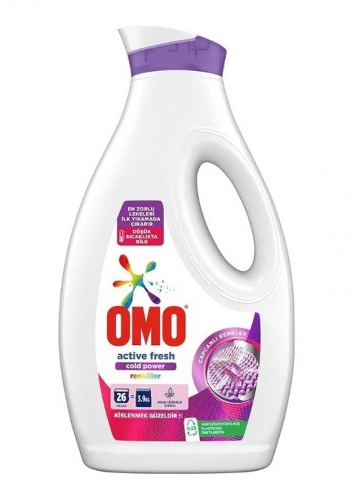OMO LIQUID 1690 ML ACTIVE FRESH COLD POWER COLOR*6