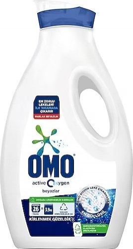 OMO LIQUID 1690 ML ACTIVE OXYGEN EFFECT WHITES*6