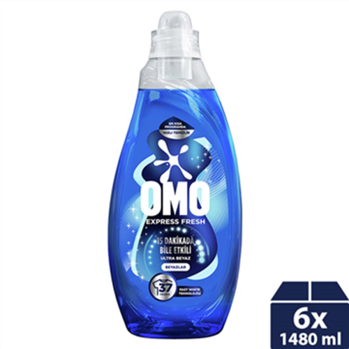 OMO EXPRESS FRESH 1480 ML WHITES *6