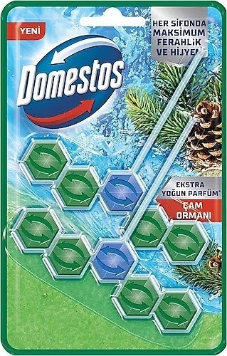 DOMESTOS TOİLET BLOCK 100G 2-PIECES PINE*7
