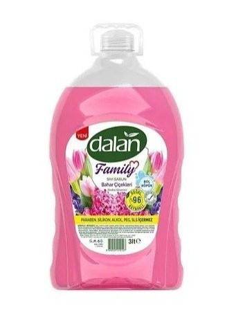 DALAN LIQUID SOAP 3 LT SPRING FLOWERS*4
