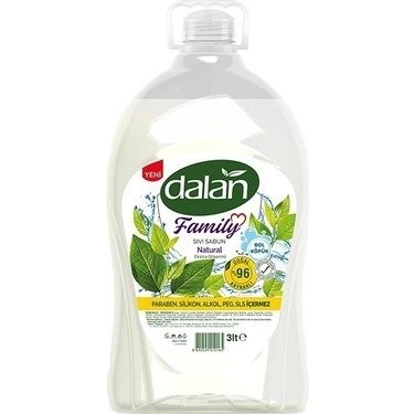 DALAN LIQUID SOAP 3 LT NATURAL*4