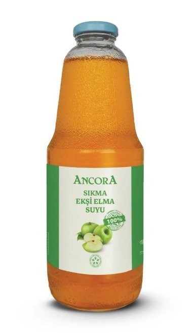 ANCORA 1 LT GLASS SOUR APPLE JUICE*6