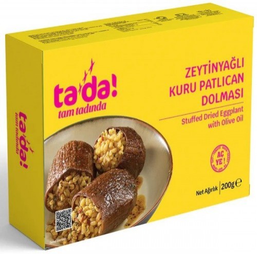 TADA 200 GR STUFFED DRIED EGGPLANT WITH OLIVE OIL*12