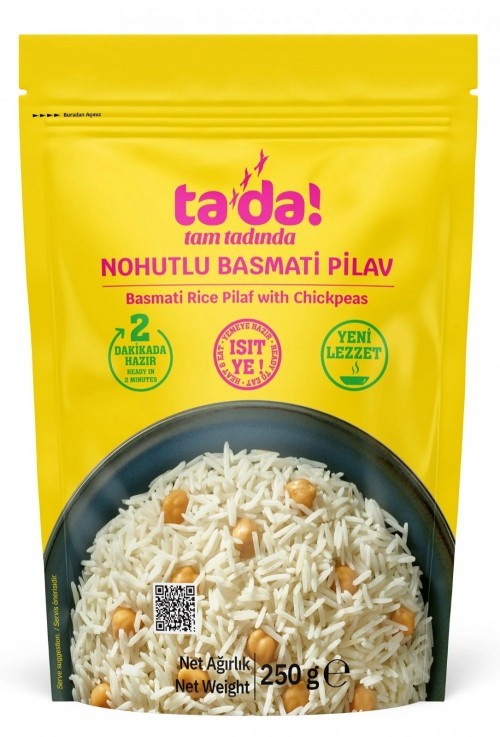 TADA 250 GR BASMATI RICE WITH CHICKPEAS*12