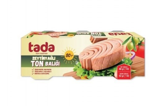 TADA 3*80 GR TUNA WITH OLIVE OIL*16