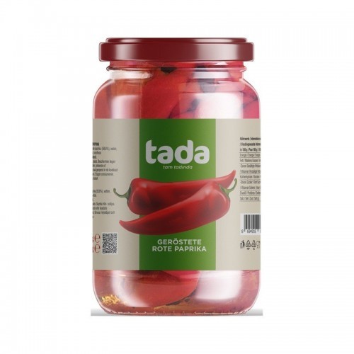 TADA 680 GR ROASTED PEPPER GLASS*12