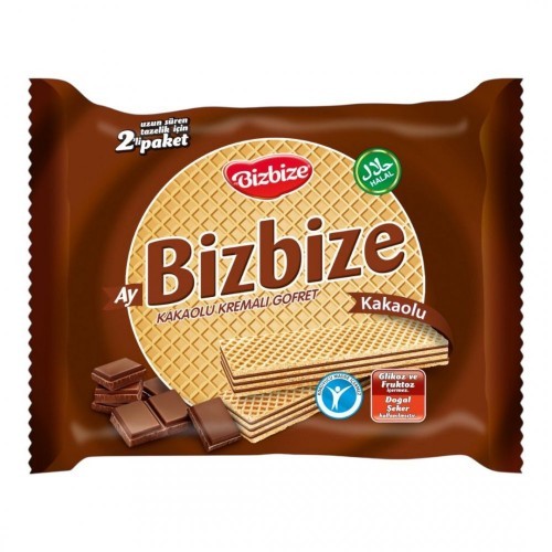BİZBİZE 340 GR WAFER COCOA*12