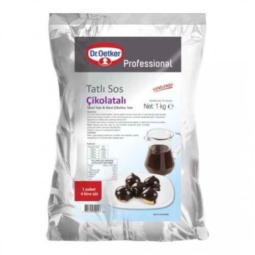 DR.OETKER 1 KG SWEET SAUCE WITH CHOCOLATE*6
