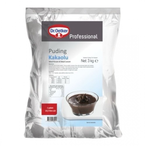 DR.OETKER 3 KG COCOA PUDDING*4