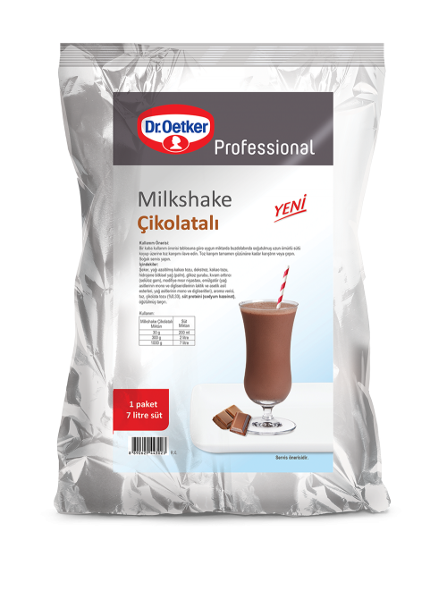 DR.OETKER 1 KG MILKSHAKE WITH CHOCOLATE*6