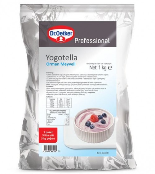 DR.OETKER 1 KG YOGOTELLA FOREST FRUIT*6