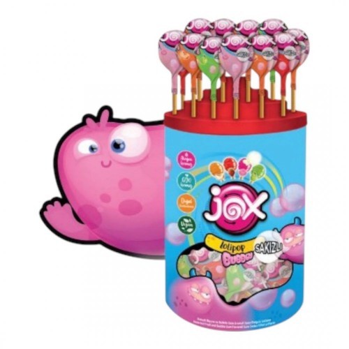 DK.JOX BUBBLY 13 GR LOLLIPOP CYLINDER SUGAR*110