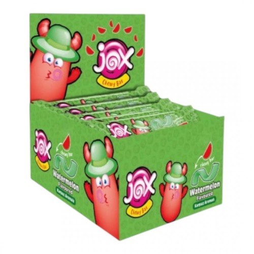 DK.JOX CHEWY 7 GR WATERMELON STRIP CANDY*60