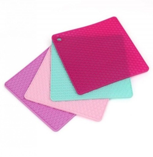 CKM 028 SILICONE SQUARE TRİVET 16,5*16,5cm*100