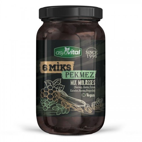 ASYA VITAL 800 GR 6 MIX MOLASSES*12