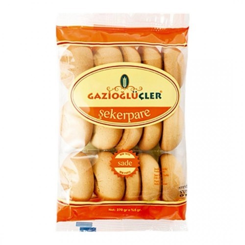 GAZİ 260 GR ŞEKERPARE PLAIN*30