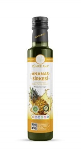 ZÜHRE ANA 500ML PINEAPPLE VINEGAR NATURAL FERMENTATION*12