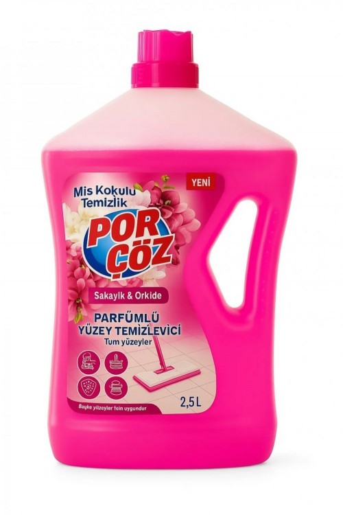 PORÇÖZ SURFACE CLEANER 2.5 LT PEONY & ORCHID* 6