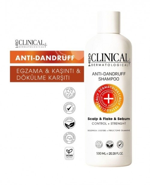 HBO CLINICAL 500 ML SHAMPOO ANTI-DANDRUFF*15