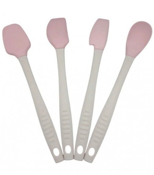 CKM 014 MINI SPATULA WITH PLASTIC HANDLE SET OF 4 22 cm*50