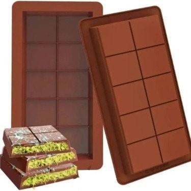 CKM 043 SILICONE DUBAI CHOCOLATE CONTAINER 10*20cm*50
