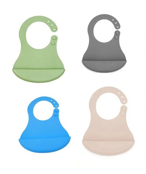 CKM 046 SILICONE FEEDING BIB SMALL *60