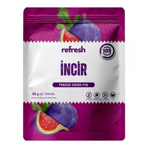 REFRESH FREEZE 30 GR DRIED SLICED FIG*12