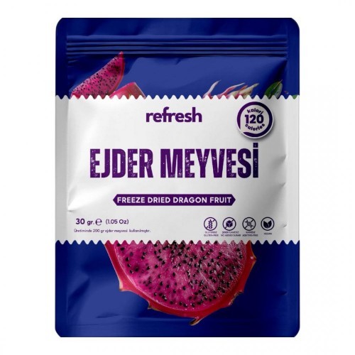 REFRESH FREEZE 20 GR DRIED DRAGON FRUIT*12