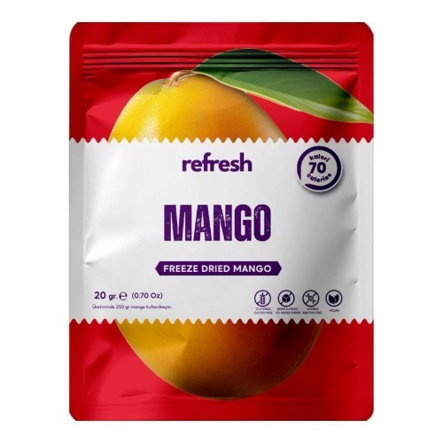 REFRESH FREEZE 20 GR DRIED MANGO*10