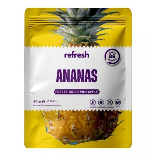 REFRESH FREEZE 20 GR DRIED PINEAPPLE*12