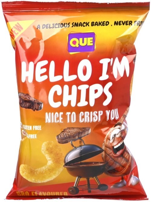 HELLO I'M CHIPS 50 GR BBQ*25