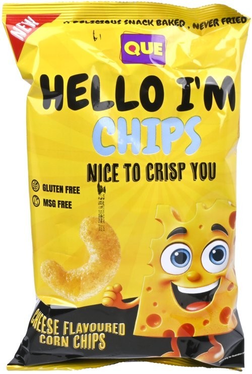 HELLO I'M CHIPS 50 GR CHEESE*25