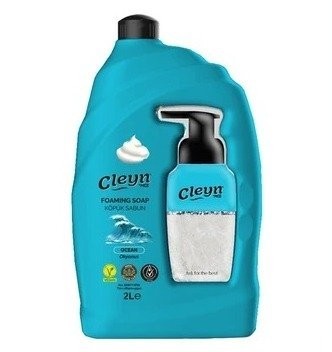 CLEYN 2 LT FOAM SOAP OCEAN*6
