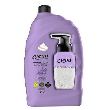 CLEYN 2 LT FOAM SOAP LAVENDER*6