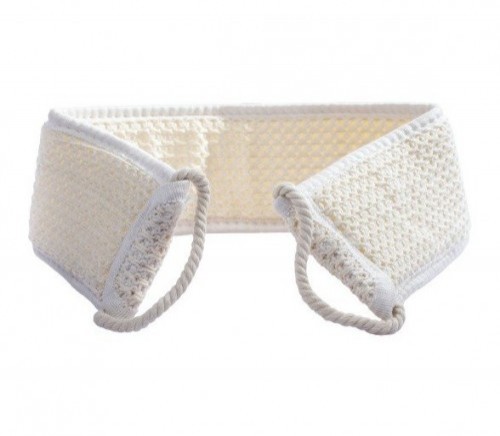 LEWINGO (L-3145) COTTON BACK XL BATH LOOFAH *12