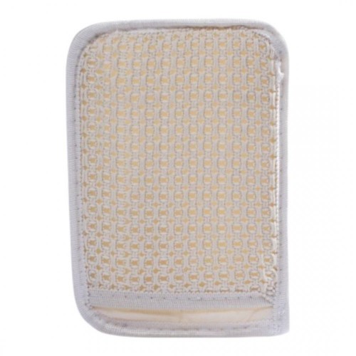 LEWINGO (L-3183) COTTON GLOVE BATH LOOFAH *12