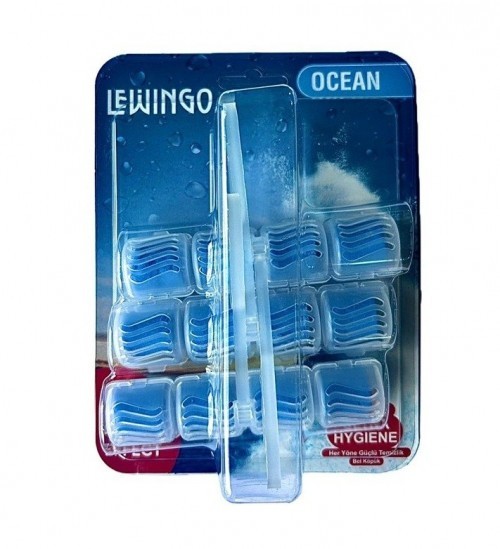 LEWINGO WC BLOCK 3 PIECE TOP OCEAN*8