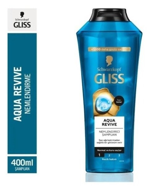 GLISS 400 ML SHAMPOO AQUA REVIVE*6