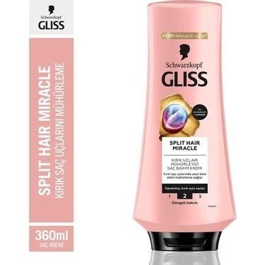 GLISS 360 ML HAIR CONDITIONER SPLIT HAIR MIRACLE*6