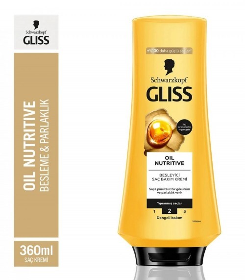 GLISS 360 ML HAIR CONDITIONER OIL NUTRITIVE*6