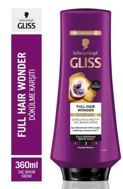 GLİSS 360 ML HAIR CONDITIONER FULL HAIR WONDER*6
