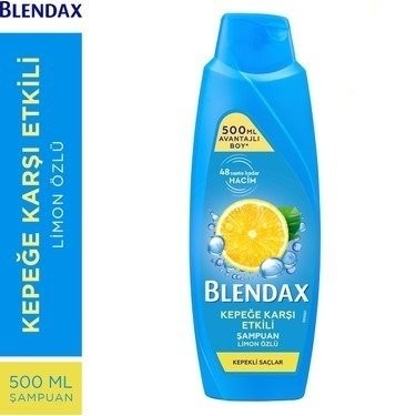 BLENDAX 500 ML SHAMPOO WITH LEMON EXTRACT AGAINST DANDRUFF*6