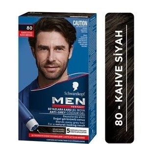 CAUTION MEN PERFECT (80) BROWN BLACK*3