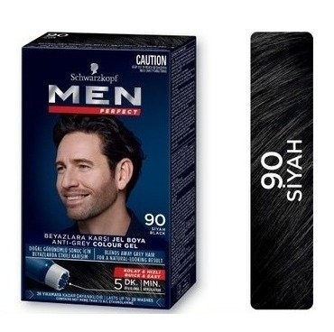 CAUTION MEN PERFECT (90) BLACK*3