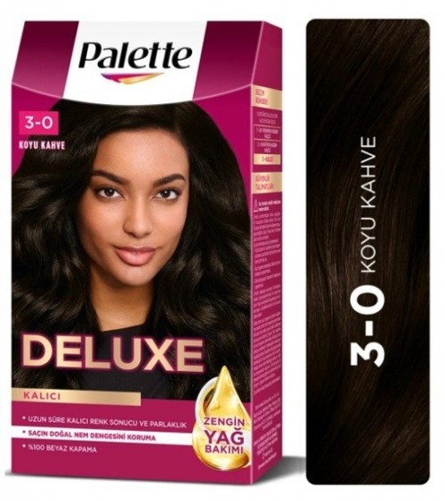 PALETTE DELUXE (3-0) DARK BROWN*3