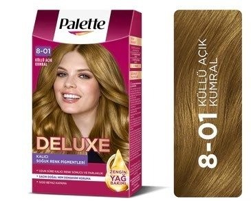 PALETTE DELUXE (8-01) ASH LIGHT BROWN*3