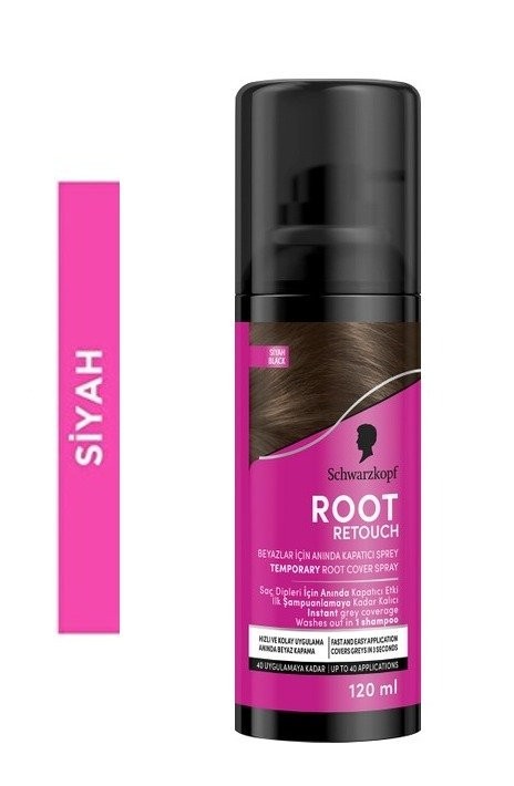 ROOT RETOUCHER 120 ML BLACK SPRAY*18