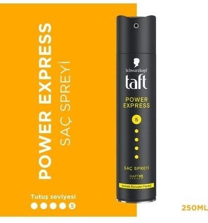 TAFT HAIR STYLING SPRAY 250 ML POWER EXPRESS*1